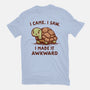 I Made It Awkward-Womens-Fitted-Tee-kg07