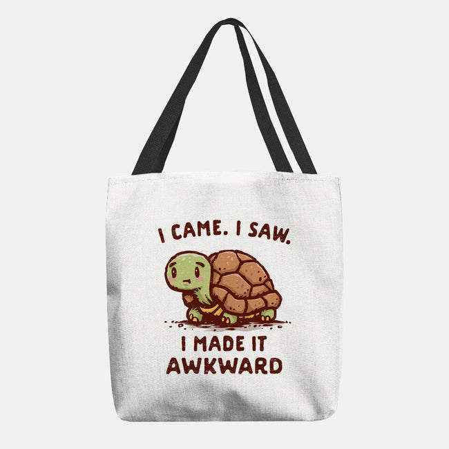 I Made It Awkward-None-Basic Tote-Bag-kg07