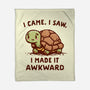 I Made It Awkward-None-Fleece-Blanket-kg07