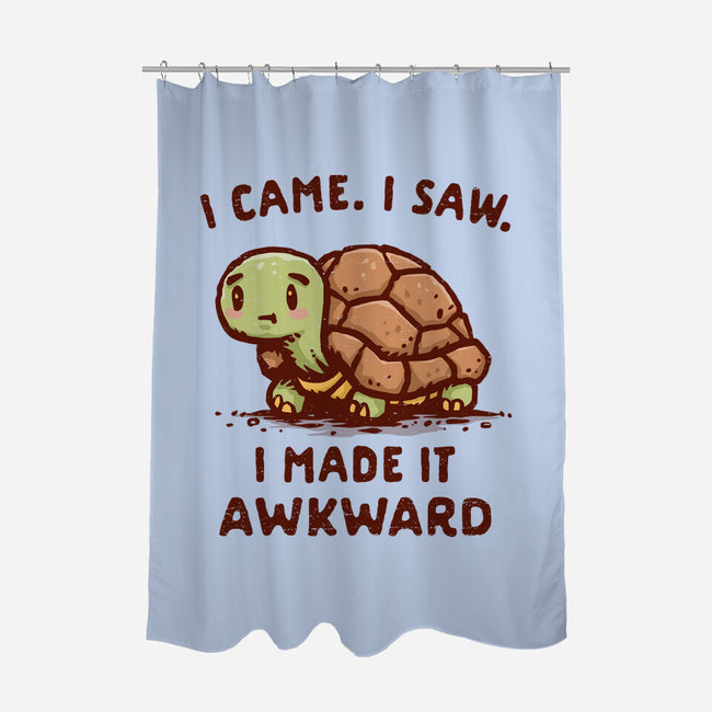 I Made It Awkward-None-Polyester-Shower Curtain-kg07