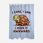 I Made It Awkward-None-Polyester-Shower Curtain-kg07