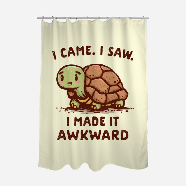 I Made It Awkward-None-Polyester-Shower Curtain-kg07