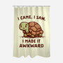 I Made It Awkward-None-Polyester-Shower Curtain-kg07