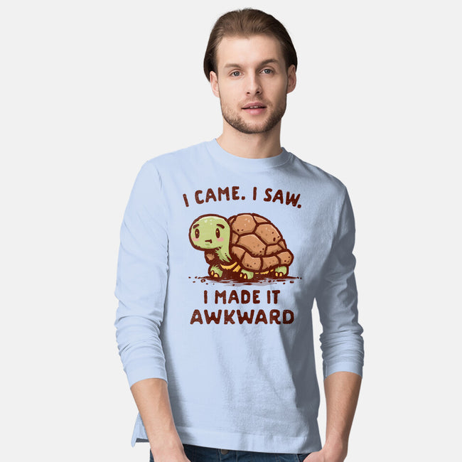 I Made It Awkward-Mens-Long Sleeved-Tee-kg07