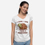 I Made It Awkward-Womens-V-Neck-Tee-kg07