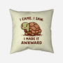 I Made It Awkward-None-Removable Cover w Insert-Throw Pillow-kg07