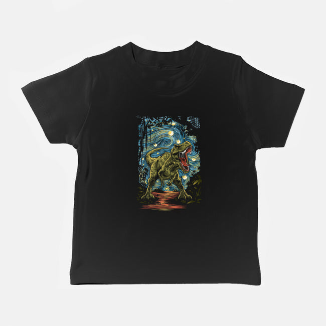 Starry Rex-Baby-Basic-Tee-zascanauta