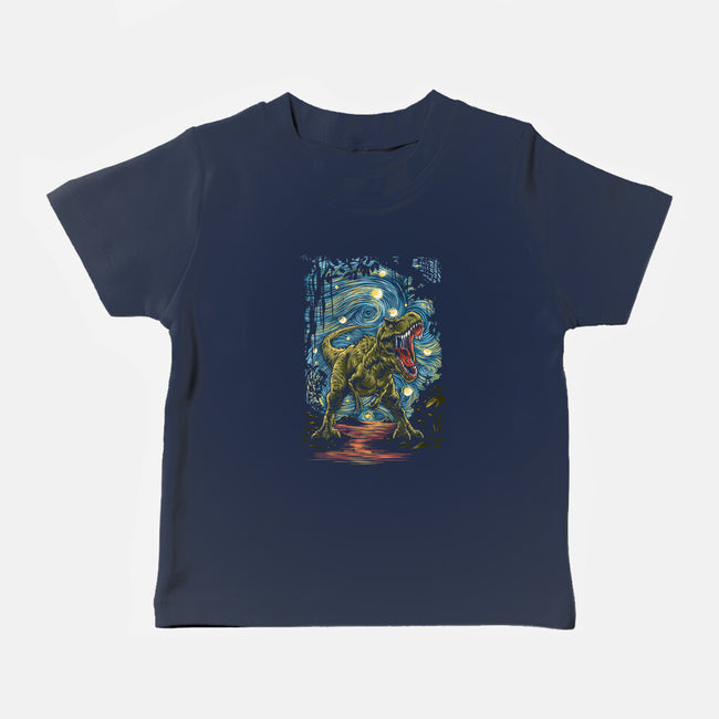 Starry Rex-Baby-Basic-Tee-zascanauta