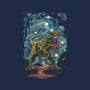 Starry Rex-Unisex-Pullover-Sweatshirt-zascanauta