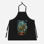 Starry Rex-Unisex-Kitchen-Apron-zascanauta
