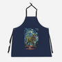 Starry Rex-Unisex-Kitchen-Apron-zascanauta