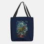 Starry Rex-None-Basic Tote-Bag-zascanauta