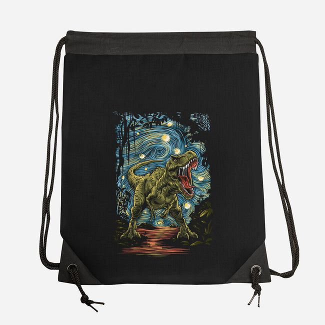 Starry Rex-None-Drawstring-Bag-zascanauta