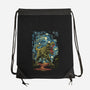 Starry Rex-None-Drawstring-Bag-zascanauta