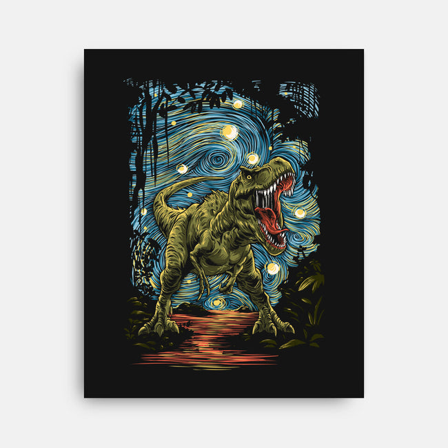 Starry Rex-None-Stretched-Canvas-zascanauta