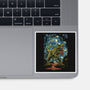 Starry Rex-None-Glossy-Sticker-zascanauta
