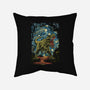 Starry Rex-None-Removable Cover w Insert-Throw Pillow-zascanauta