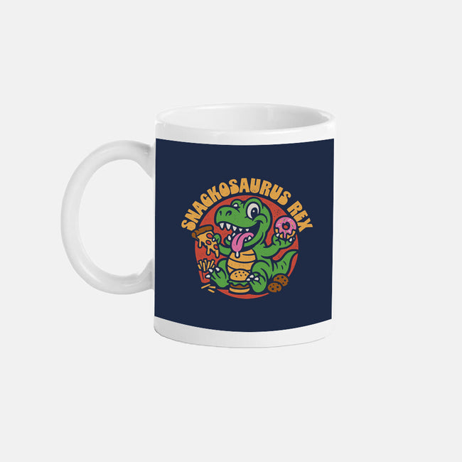 Snackossauro Rex-None-Mug-Drinkware-Popnotic