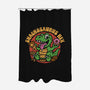Snackossauro Rex-None-Polyester-Shower Curtain-Popnotic
