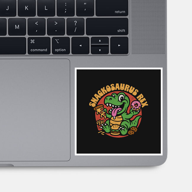 Snackossauro Rex-None-Glossy-Sticker-Popnotic