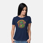 Snackossauro Rex-Womens-Basic-Tee-Popnotic
