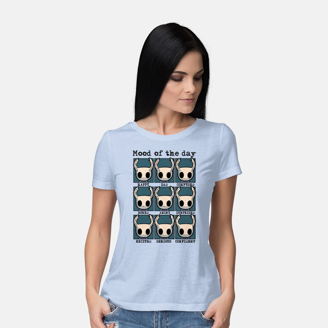 Mood Of The Knight-Womens-Basic-Tee-nickzzarto