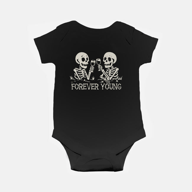 Forever Young-Baby-Basic-Onesie-NMdesign