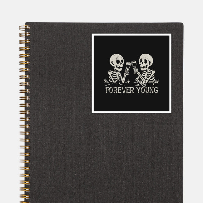 Forever Young-None-Glossy-Sticker-NMdesign