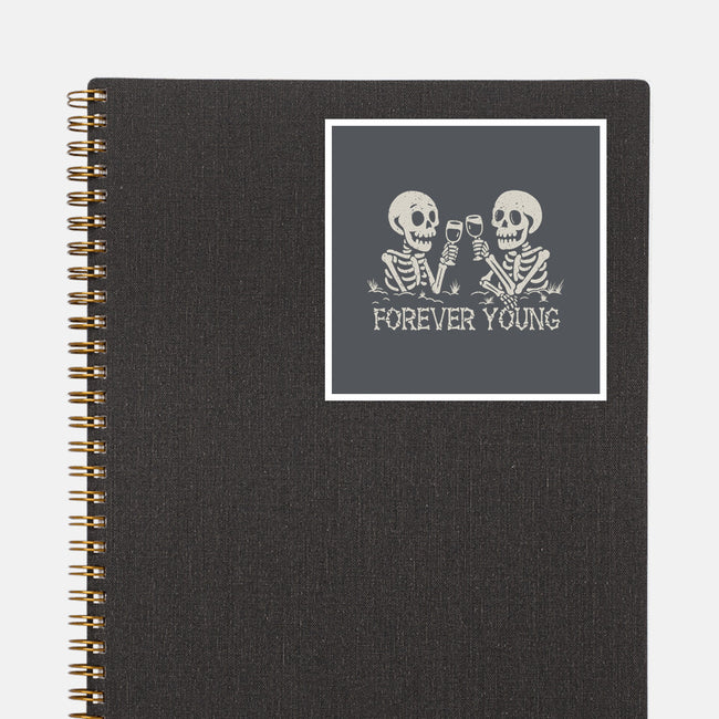 Forever Young-None-Glossy-Sticker-NMdesign