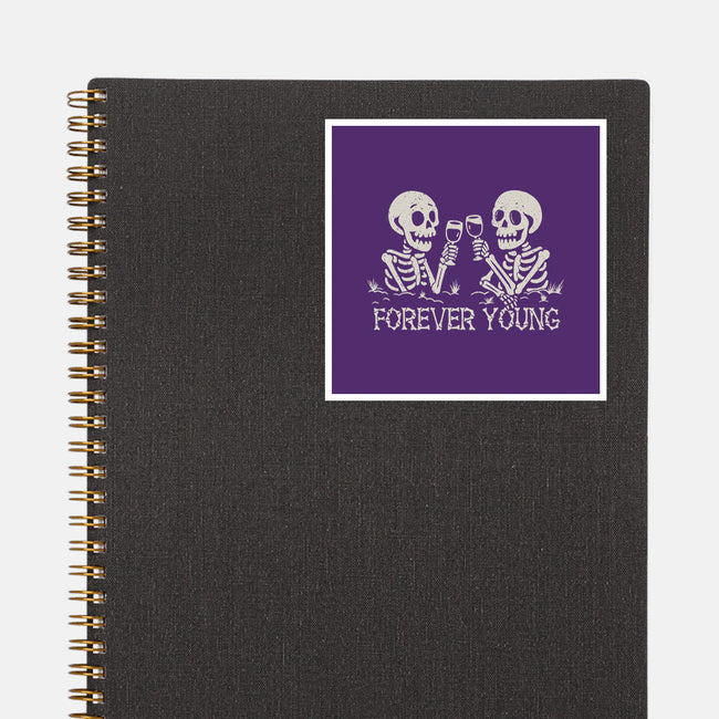 Forever Young-None-Glossy-Sticker-NMdesign