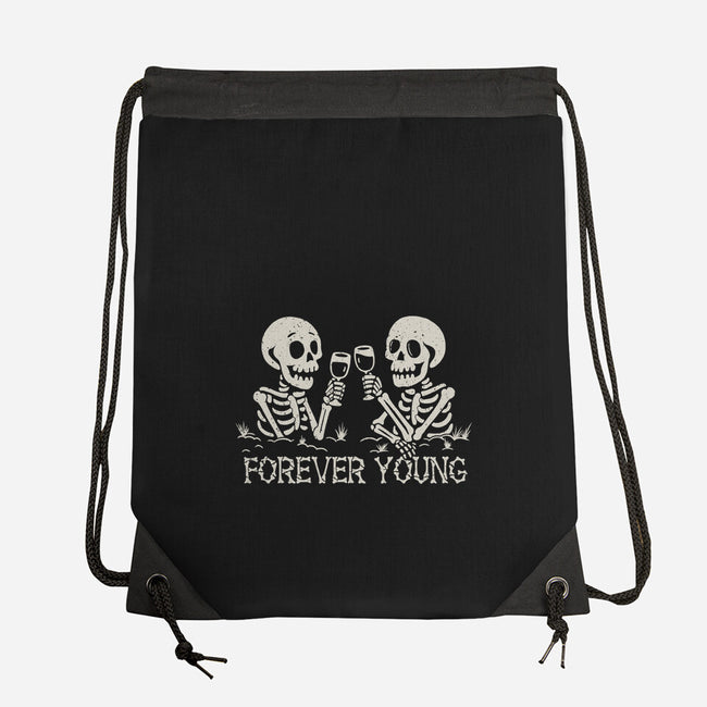 Forever Young-None-Drawstring-Bag-NMdesign