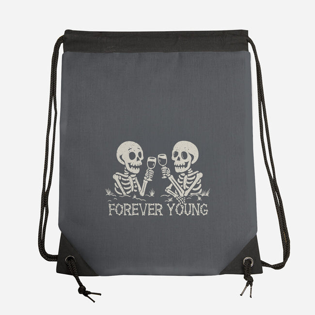 Forever Young-None-Drawstring-Bag-NMdesign