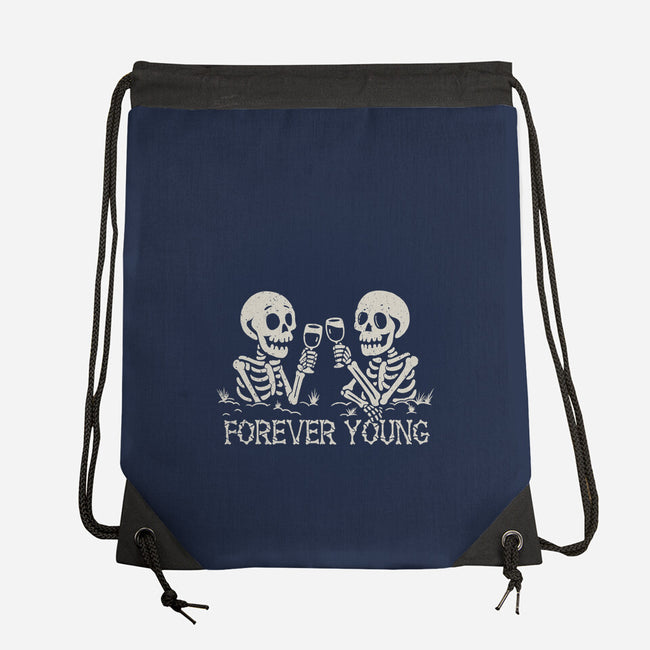 Forever Young-None-Drawstring-Bag-NMdesign