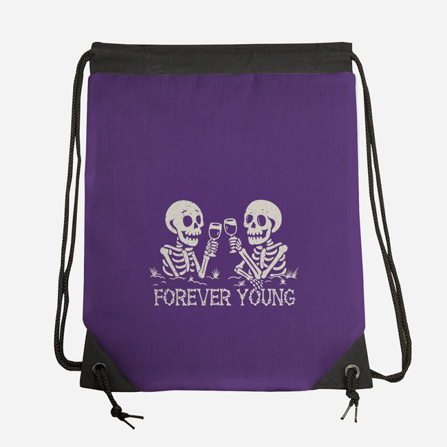 Forever Young-None-Drawstring-Bag-NMdesign