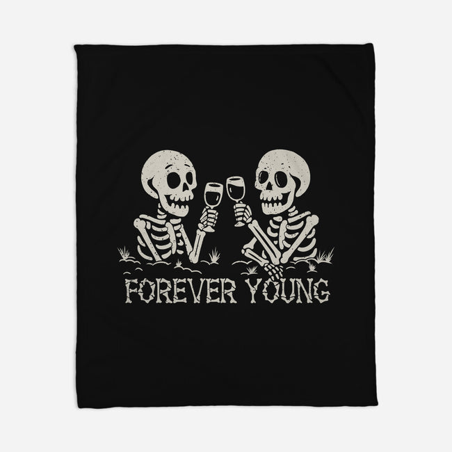 Forever Young-None-Fleece-Blanket-NMdesign