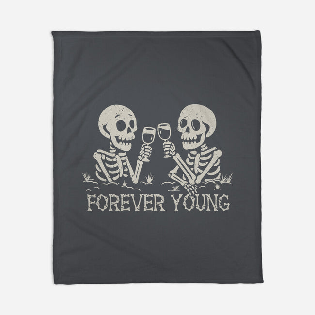 Forever Young-None-Fleece-Blanket-NMdesign