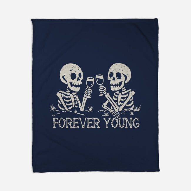 Forever Young-None-Fleece-Blanket-NMdesign