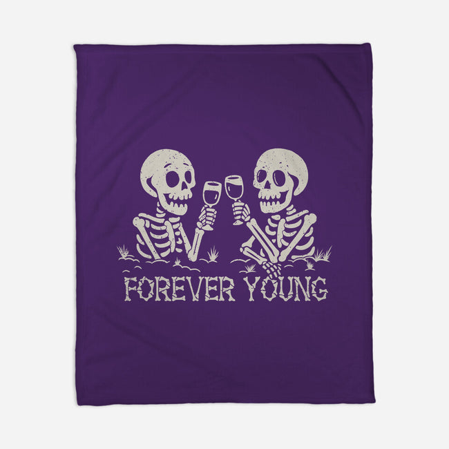 Forever Young-None-Fleece-Blanket-NMdesign