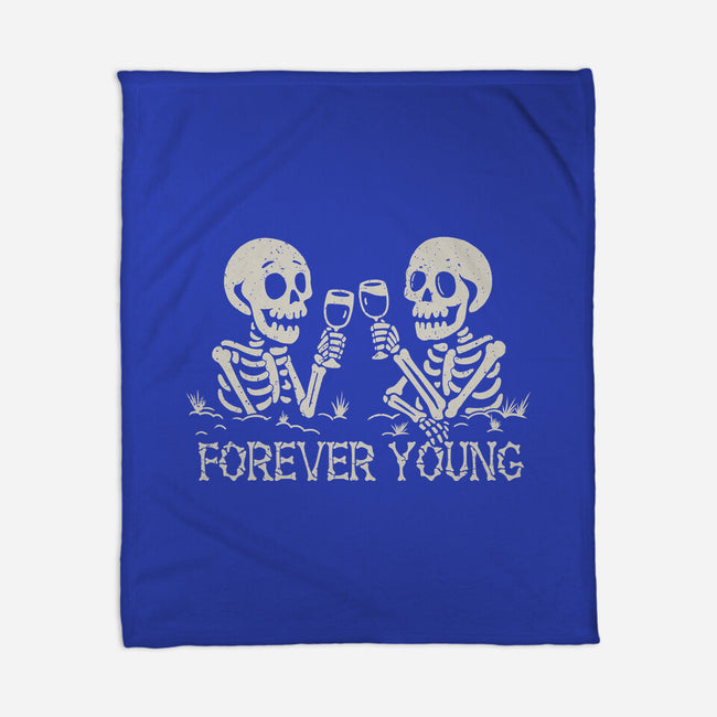 Forever Young-None-Fleece-Blanket-NMdesign