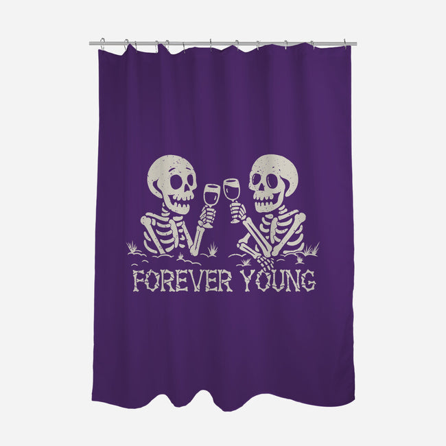 Forever Young-None-Polyester-Shower Curtain-NMdesign