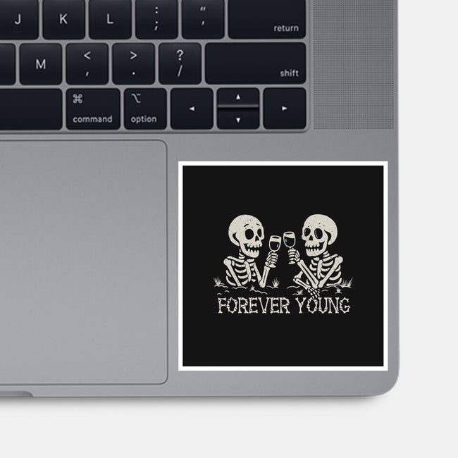 Forever Young-None-Glossy-Sticker-NMdesign