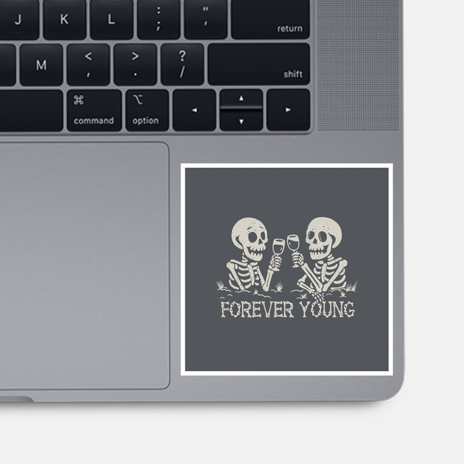 Forever Young-None-Glossy-Sticker-NMdesign