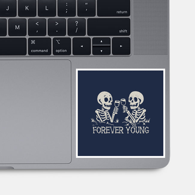Forever Young-None-Glossy-Sticker-NMdesign