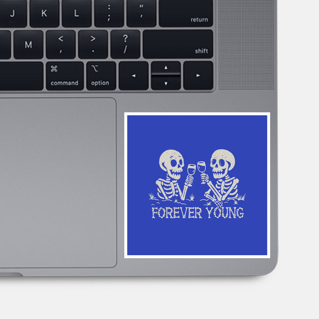 Forever Young-None-Glossy-Sticker-NMdesign