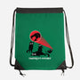 Cats Assemble-None-Drawstring-Bag-rocketman_art