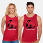Cats Assemble-Unisex-Basic-Tank-rocketman_art