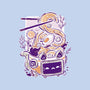 Ramen Robot Cat Bowl-Mens-Basic-Tee-xMorfina