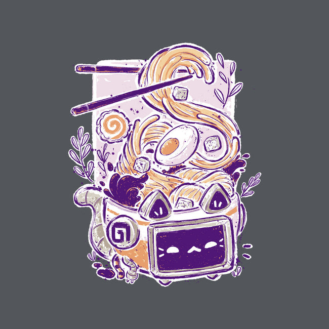 Ramen Robot Cat Bowl-None-Matte-Poster-xMorfina