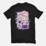 Ramen Robot Cat Bowl-Mens-Basic-Tee-xMorfina