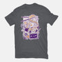 Ramen Robot Cat Bowl-Mens-Basic-Tee-xMorfina